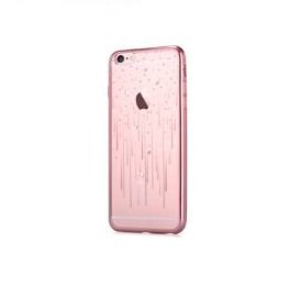 Aizsargmaciņš DEVIA Apple iPhone X Crystal Bloosom case Rose Gold cena un informācija | Telefonu vāciņi, maciņi | 220.lv