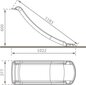 Sarkans slidkalniņš 118 cm 4IQ цена и информация | Slidkalniņi, kāpšanas konstruktori | 220.lv