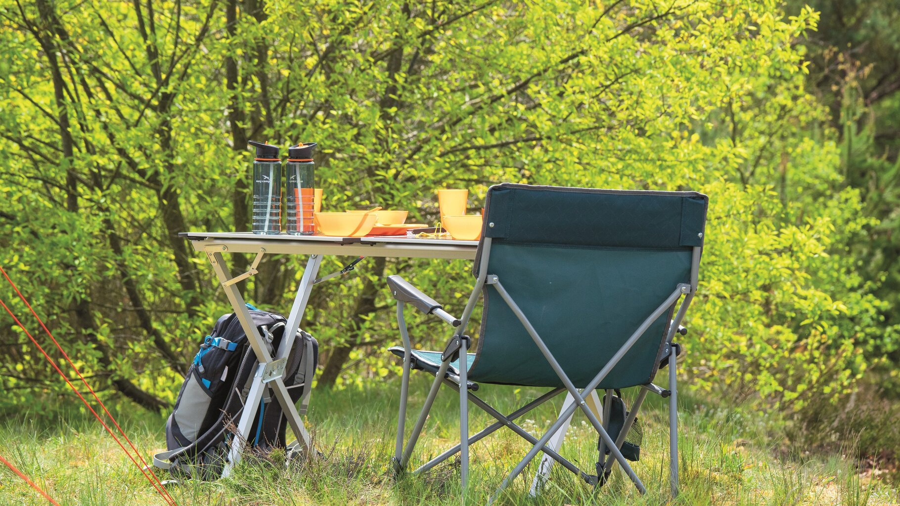Tūristu trauku un rīku komplekts Easy Camp pikniks, 4 personām cena un informācija | Ugunskura katli, trauki un galda piederumi  | 220.lv