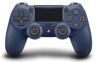 Sony DualShock 4 PS4 Midnight Blue цена и информация | Джойстики | 220.lv