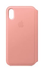 Apple Leather Folio MRGF2ZM/A Soft Pink цена и информация | Чехлы для телефонов | 220.lv