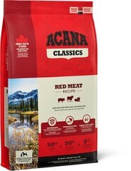 Acana Classics Red Meat visu šķirņu suņiem, 9.7 kg cena un informācija | ACANA Zoo preces | 220.lv