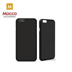Aizsargvāciņš Mocco Carbon, piemērots Samsung N950 Galaxy Note 8 telefonam, melns cena un informācija | Telefonu vāciņi, maciņi | 220.lv