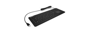 Проводная клавиатура RaidSonic KSK-6231INEL, черная цена и информация | Клавиатуры | 220.lv