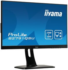 Iiyama B2791QSU-B1 цена и информация | Мониторы | 220.lv