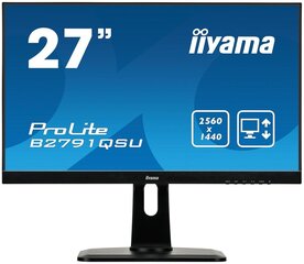 Iiyama B2791QSU-B1 cena un informācija | Monitori | 220.lv