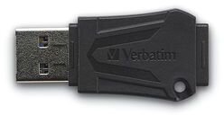 "verbatim usb flash drive, usb 2.0, 64 gb, toughmax, black, 49332, usb a, component kyronmax(tm) цена и информация | USB накопители | 220.lv