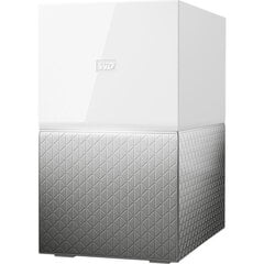 Ārējais cietais disks Western Digital My Cloud Home Duo NAS (8 TB), WDBMUT0080JWT-ĒESN cena un informācija | Ārējie cietie diski | 220.lv