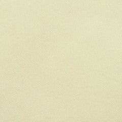 vidaXL saulessargs, 5x5x5m, trijstūra forma,krēmkrāsas oksforda audums cena un informācija | Saulessargi, markīzes un statīvi | 220.lv