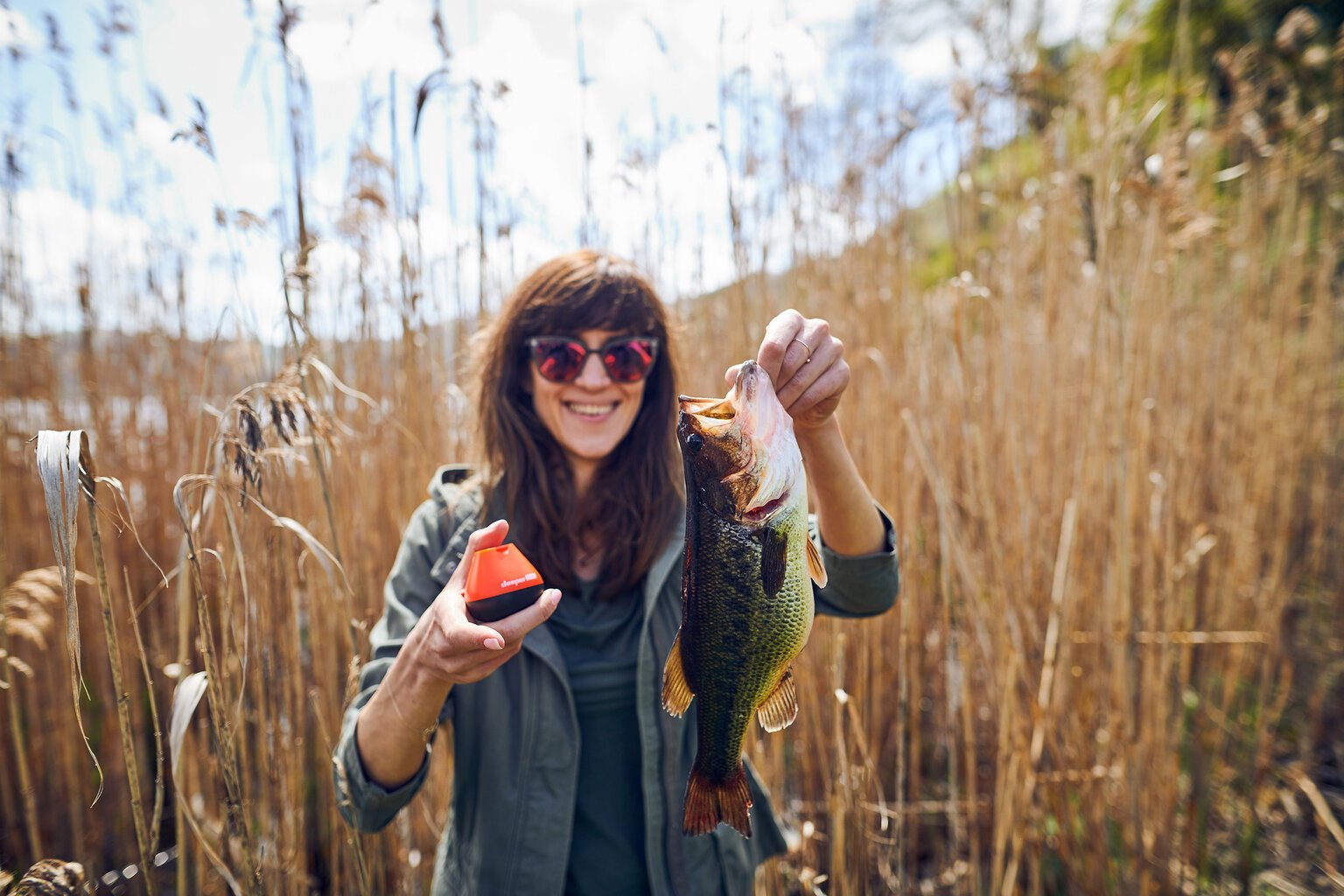 Deeper Start Smart Fishfinder Orange cena un informācija | Smart ierīces un piederumi | 220.lv