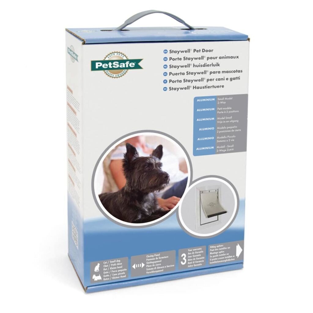 PetSafe alumīnija durvis kaķiem un suņiem S, M, L, XL цена и информация | Transportēšanas būri, somas | 220.lv