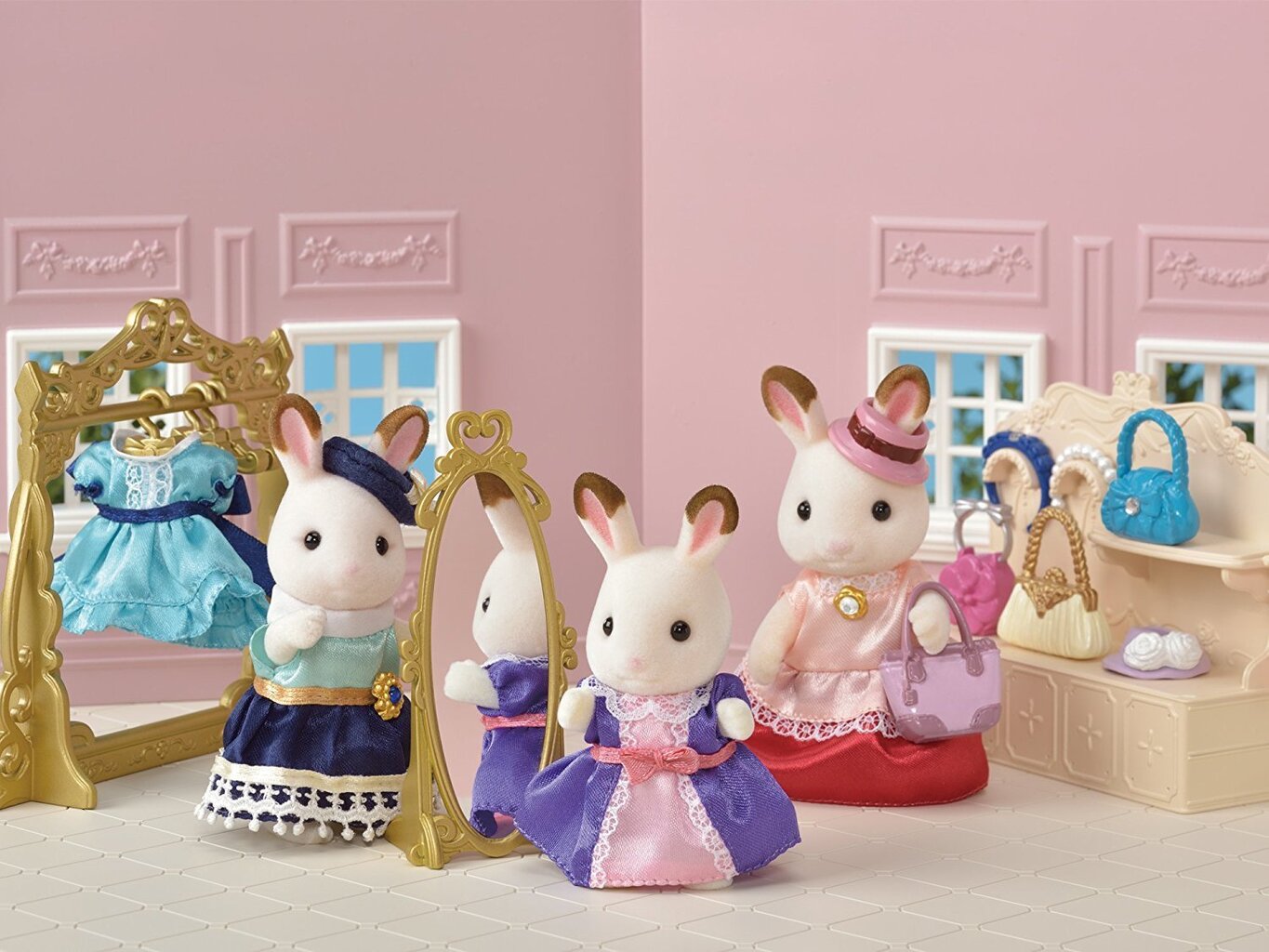 Universālveikals, SYLVANIAN FAMILIES TOWN cena un informācija | Rotaļlietas meitenēm | 220.lv