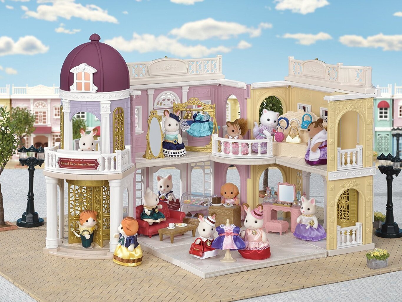 Universālveikals, SYLVANIAN FAMILIES TOWN cena un informācija | Rotaļlietas meitenēm | 220.lv