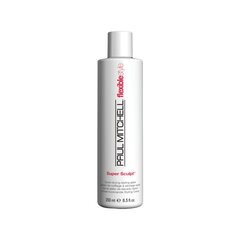 Stingrās fiksācijas matu mitrinātājs Paul Mitchell Flexible Style Super Sculpt 250 ml цена и информация | Средства для укладки волос | 220.lv