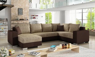 Мягкий угловой диван Marco, коричневый цена и информация | Угловые диваны | 220.lv