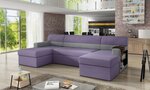 Unversāls mīksts dīvāns Markos, violets
