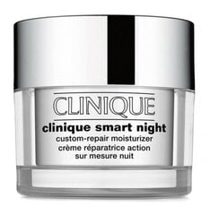 Pretnovecošanas krēms Clinique Smart Nigh Custom-Repair (50 ml) cena un informācija | Sejas krēmi | 220.lv