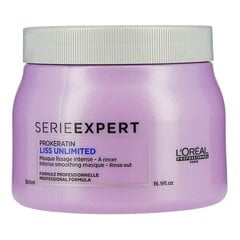 Маска для гладких волос L'Oreal Professionnel Liss Unlimited Expert 500 мл цена и информация | Распылите крем-спрей на волосы на расстоянии 20-25 см, расчешите их расческой. | 220.lv