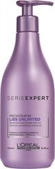 Šampūns matu gludumam L'Oréal Professionnel Serie Expert Liss Unlimited 500 ml cena un informācija | Šampūni | 220.lv