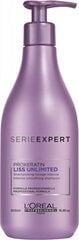 Šampūns matu gludumam L'Oréal Professionnel Serie Expert Liss Unlimited 500 ml цена и информация | Шампуни | 220.lv