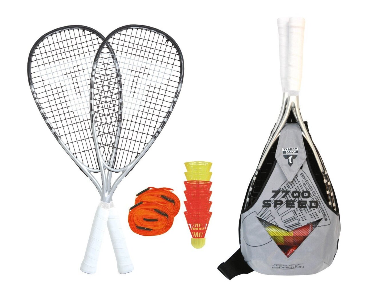 Ātrā badmintona komplekts Talbot Torro Speed 7700 цена и информация | Badmintons | 220.lv