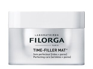 Pretgrumbu sejas krēms Filorga Time-Filler Mat 50 ml cena un informācija | Sejas krēmi | 220.lv