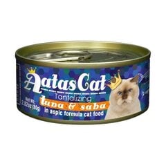 Aatas Cat Tantalizing Tuna & Saba консервы для кошек 80г цена и информация | Консервы для котов | 220.lv