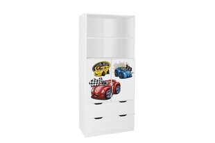 Шкаф Ami с дверцами 2C, 45x80x195 см цена и информация | Полки для книг и игрушек | 220.lv
