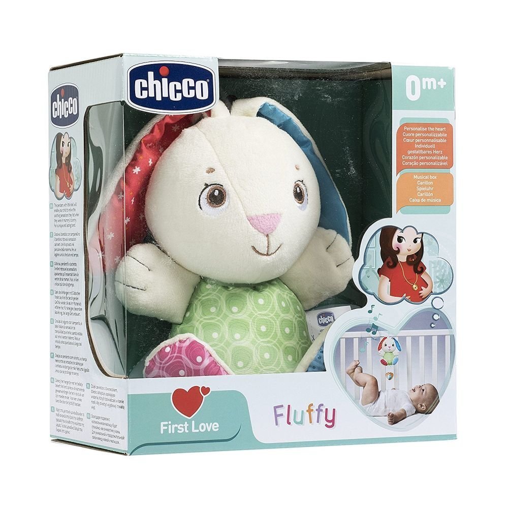 Chicco Muzikāls trusis Fluffy  07930.00 цена и информация | Rotaļlietas zīdaiņiem | 220.lv