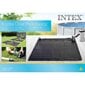 Intex solārais baseina apsildes paklājs, 1,2x1,2 m, melns PVC, 28685 цена и информация | Baseinu piederumi | 220.lv