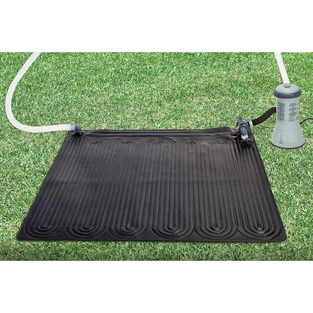 Intex solārais baseina apsildes paklājs, 1,2x1,2 m, melns PVC, 28685 цена и информация | Baseinu piederumi | 220.lv