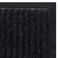 Melns durvju paklājs PVC 120 x 180 cm cena un informācija | Kājslauķi | 220.lv