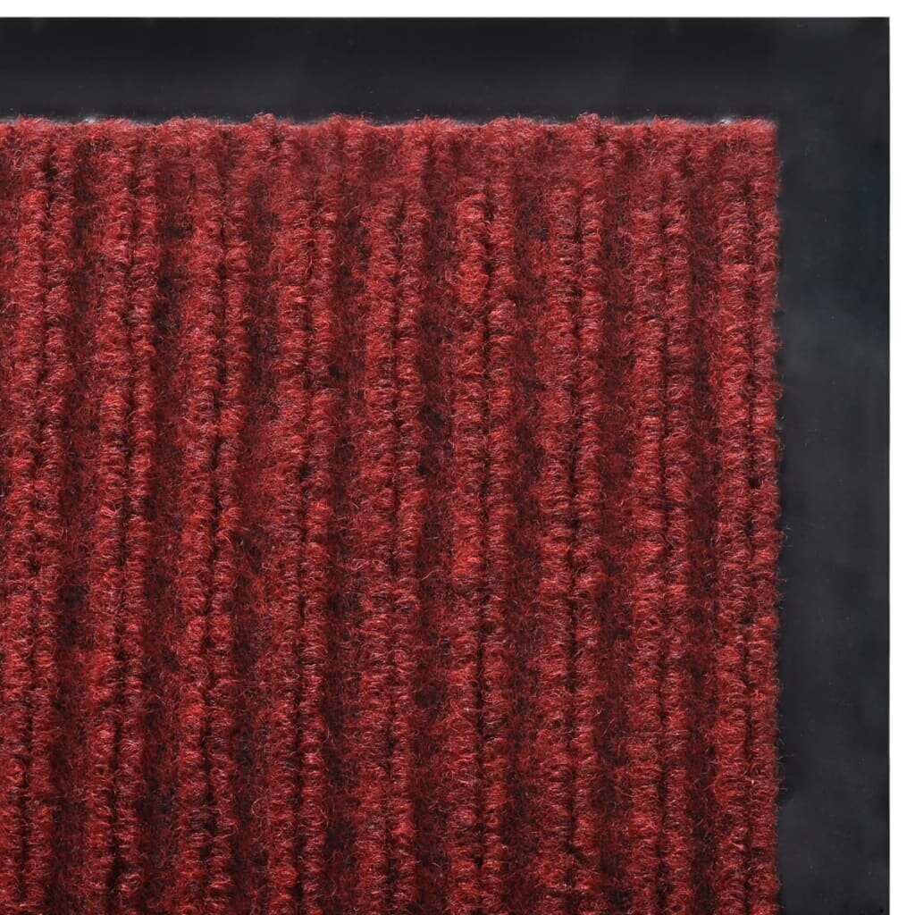 Sarkans durvju paklājs PVC 120 x 180 cm cena un informācija | Kājslauķi | 220.lv