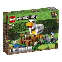 Конструктор LEGO Minecraft 21140 Курятник цена и информация | Kонструкторы | 220.lv