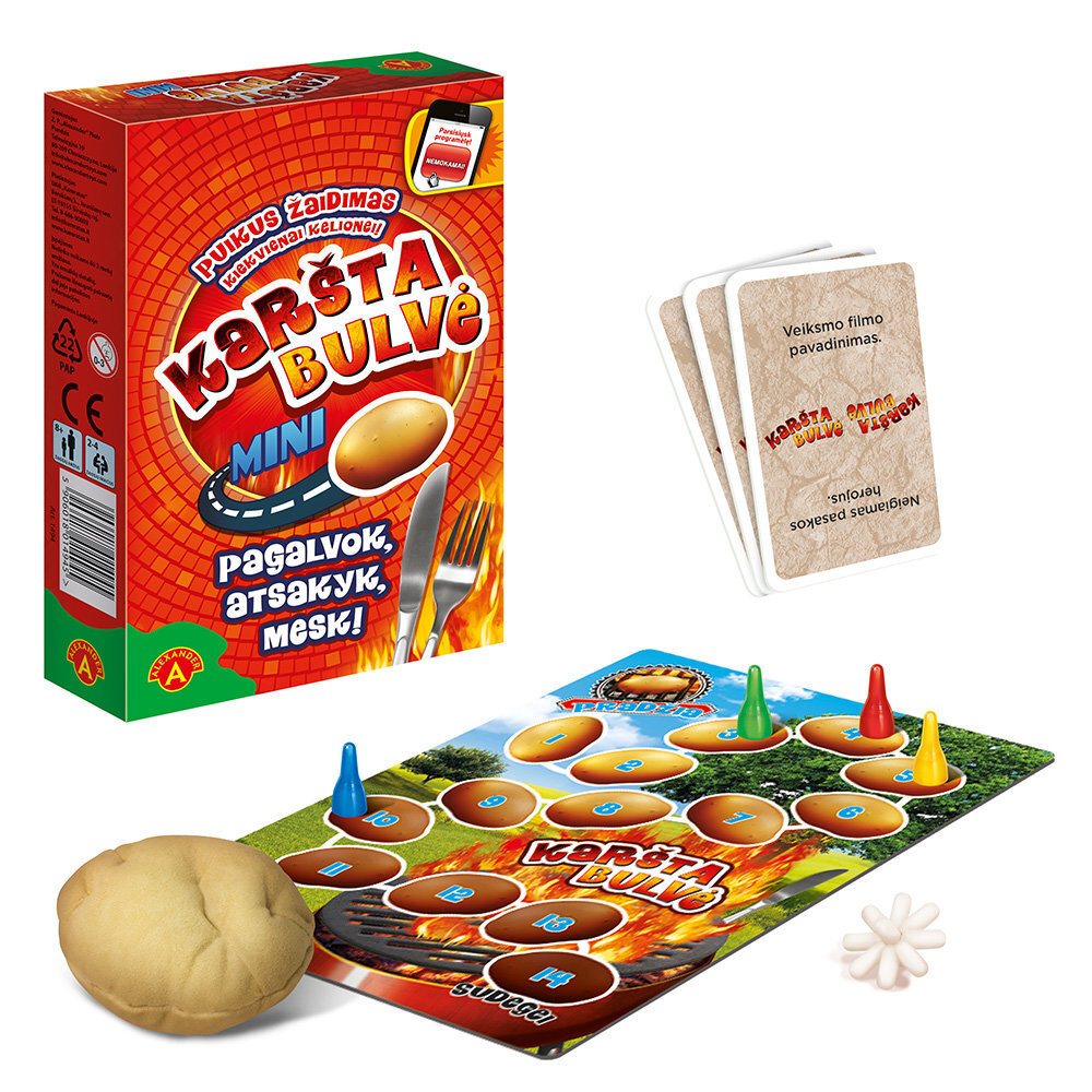 Galda spēle "Karstais kartupelis (mini)" cena un informācija | Galda spēles | 220.lv