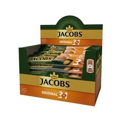 Šķīstošs kafijas dzēriens JACOBS 3in1 (20 x 15,2g), 304g цена и информация | Кофе, какао | 220.lv