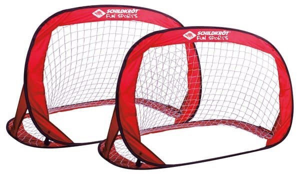 Futbola vārti Schildkrot Pop-Up Goal 120x80x80 cm cena un informācija | Futbola vārti un tīkls | 220.lv