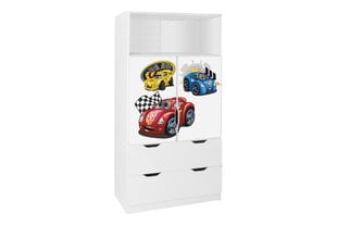 Шкаф Ami с дверцами 2B, 45x80x160 см цена и информация | Полки для книг и игрушек | 220.lv