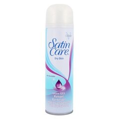 Skūšanās želeja sievietēm Gillette Satin Care Dry Skin 200 ml cena un informācija | Skūšanās piederumi, kosmētika | 220.lv