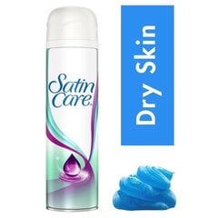 Гель для бритья для женщин Gillette Satin Care Dry Skin, 200 мл цена и информация | Косметика и средства для бритья | 220.lv