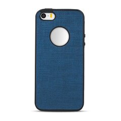 Aizsargmaciņš GreenGo P8 Lite 2017 Cloth TPU Case Blue cena un informācija | Telefonu vāciņi, maciņi | 220.lv