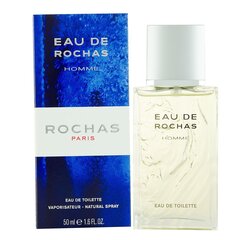 <p>Позвольте <strong>100% оригинальным Мужская парфюмерия Eau De Rochas Homme Rochas EDT</strong> удивить вас и создайте неповторимый образ, используя эти эксклюзивные <strong>мужские духи </strong>с уникальным, индивидуальным ароматом. Откройте для себя <strong>100% оригинальные продукты Rochas</strong>!</p><br /><ul><li>Тип: EDT (Eau de Toilette)</li><li>Пол: Мужской</li><li>Название аромата: Eau De Rochas Homme</li></ul> цена и информация | Мужские духи | 220.lv