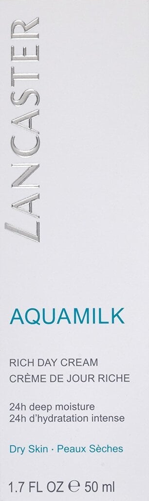 Sejas krēms Lancaster Aqua Milk (50 ml) cena un informācija | Sejas krēmi | 220.lv