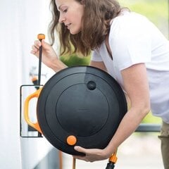 Комплект поливочного шланга Fiskars Waterwheel 15 м цена и информация | Оборудование для полива | 220.lv