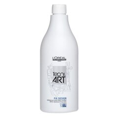 Stipras fiksācijas matu sprejs L´Oreal Paris Tecni Art Fix Design 750 ml цена и информация | Средства для укладки волос | 220.lv