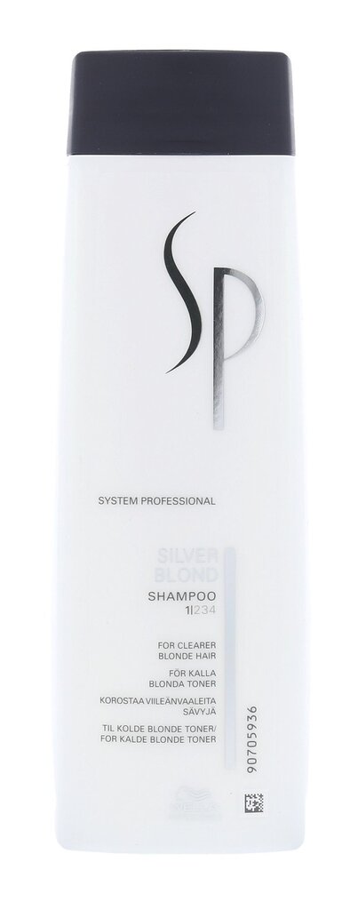 Wella SP Silver Blond šampūns 250 ml cena un informācija | Šampūni | 220.lv