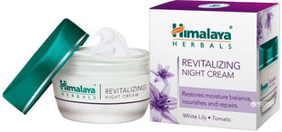 Reģenerējošs nakts sejas krēms Himalaya Herbals Revitalizing Night Cream 50 ml cena un informācija | Sejas krēmi | 220.lv