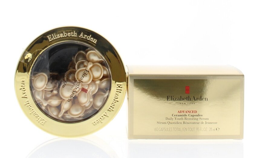 Sejas ampula Elizabeth Arden Advanced Ceramide Capsules Daily Youth Serum, 60 gab. цена и информация | Serumi sejai, eļļas | 220.lv