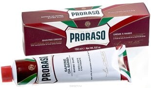 Крем для бритья Proraso Red (150 ml) цена и информация | Косметика и средства для бритья | 220.lv