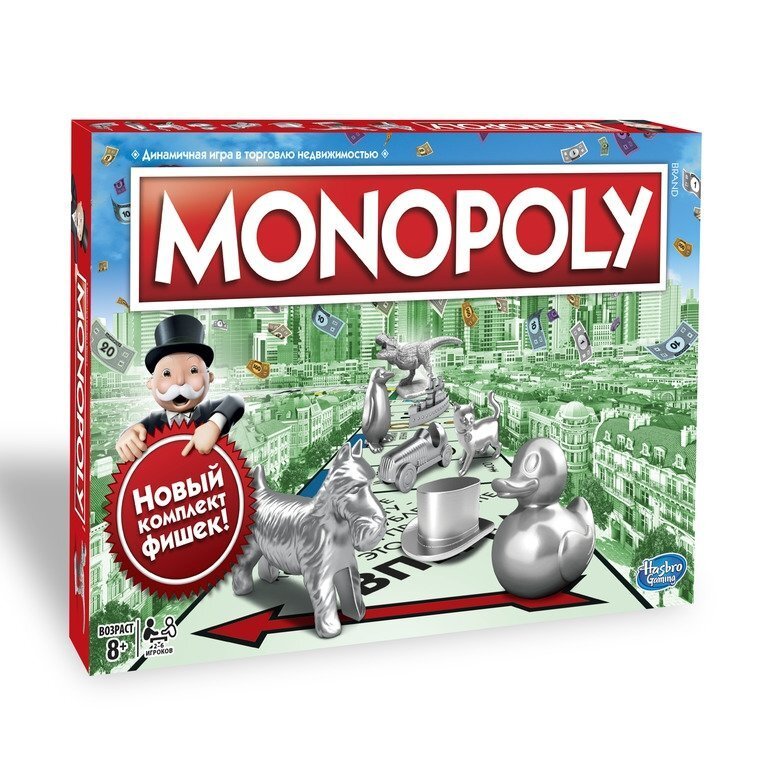 MONOPOLY Spēle klasika (Krievu val.) цена и информация | Galda spēles | 220.lv